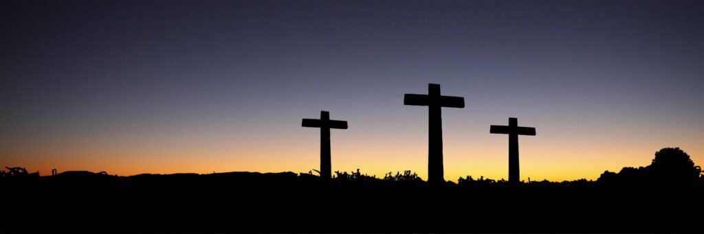 Three Wooden Crosses